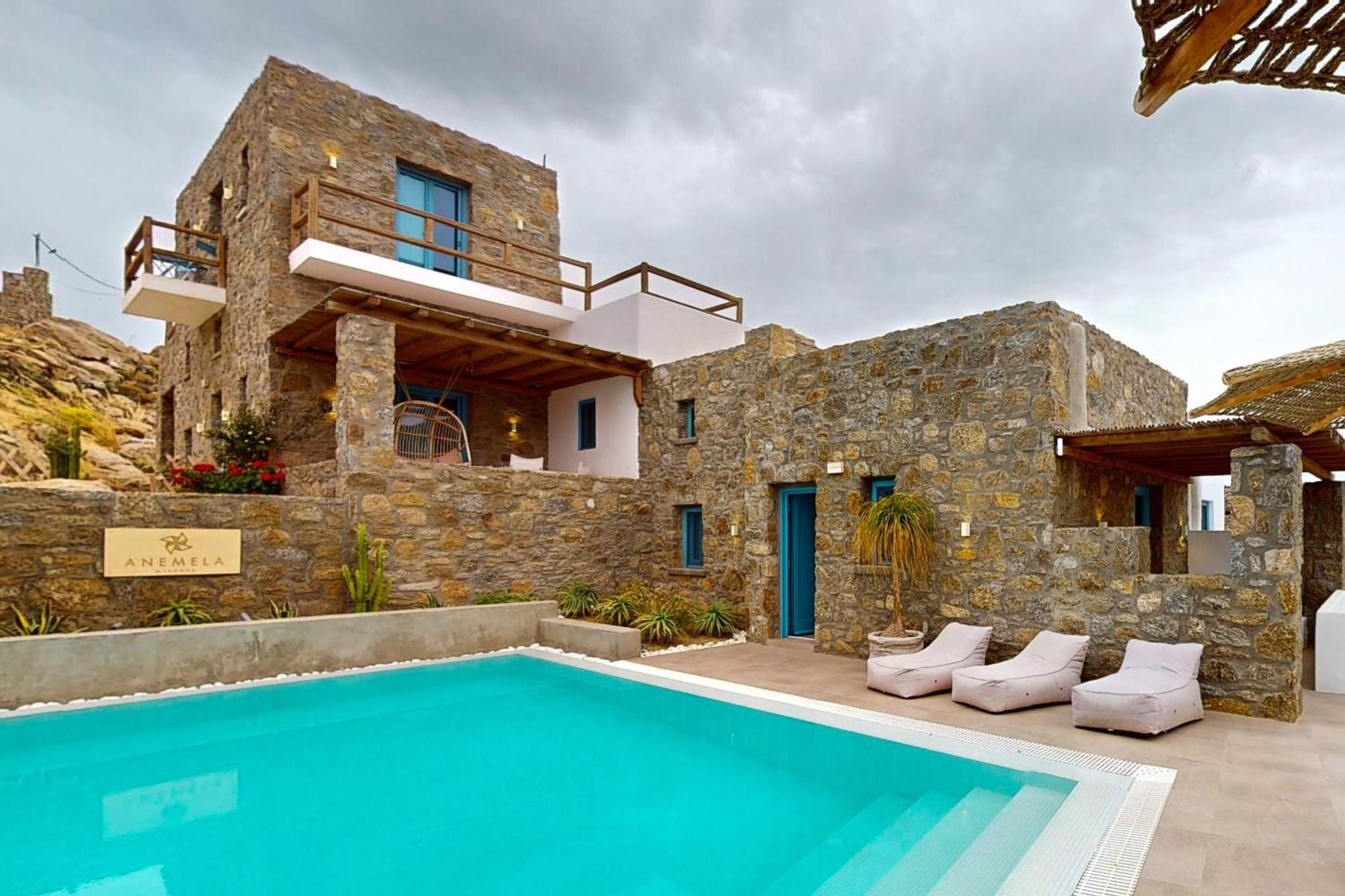 Anemela Villas & Suites Mykonos Agrari  Ngoại thất bức ảnh